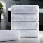纯棉白色毛巾足疗洗浴面巾纯白色全棉70×33cm擦瓷砖地板保洁白毛巾